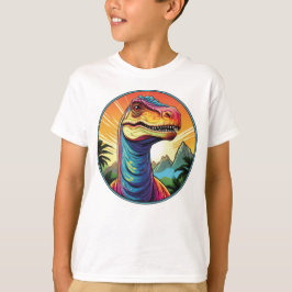 Camiseta Brachiosaurus - Camisa-T do Dinossauro Clássico