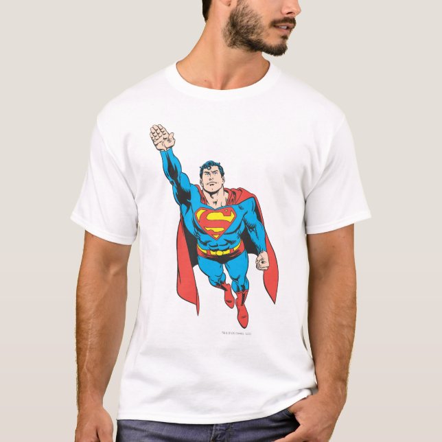 Camiseta Braço direito do Super-Homem Levantado (Frente)