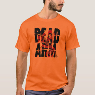Camiseta Braço inoperante o t-shirt enlouquecido
