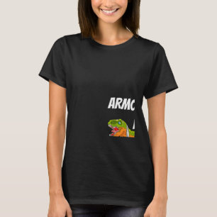 Camiseta Braço legal Quebrado Para Rapazes Homens Dinossaur