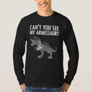 Camiseta Braço Quebrado Para Homens Menino Crianças Mão Pul