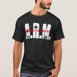 CAMISETA BRAÇO T [PRETO]