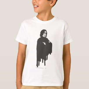 Camiseta Braços de Snape Severos Cruzados B-W