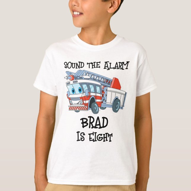 Camiseta Brad é o Caminhão de Oito Fogo (Frente)