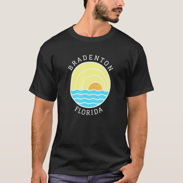 Camiseta Bradenton Florida Sunset (Frente)