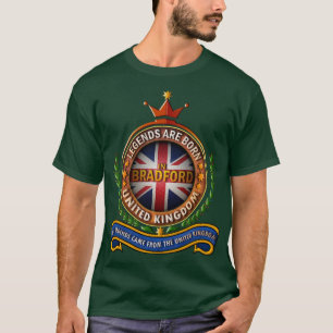 Camiseta Bradford United Kingdom Legends are Nascer em Brad