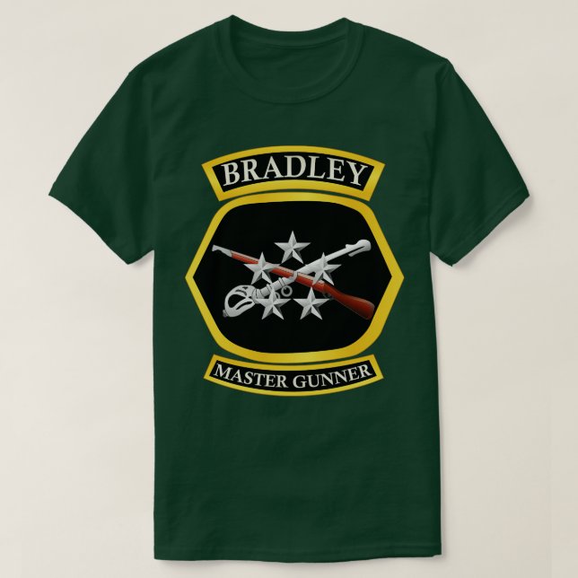 Camiseta Bradley Master Gunner 1 X (Frente do Design)