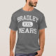 Camiseta Bradley - ursos - segundo grau - Bradley Arkansas (Frente)