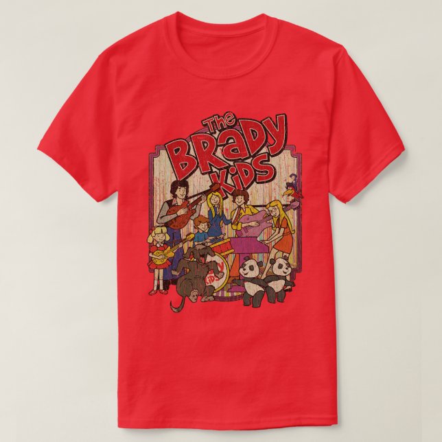 Camiseta Brady Kids 1972 (Frente do Design)