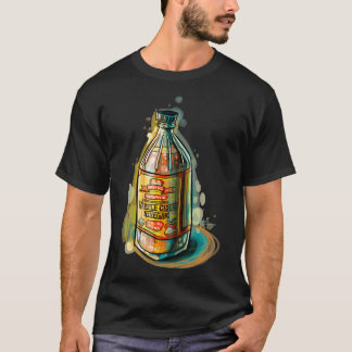 Camiseta Bragg Apple Cider Vinagre Sanidade Orgânica Beber