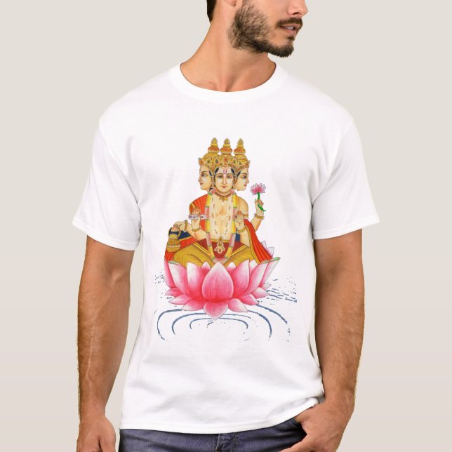 CAMISETA BRAHMA - PRAJAPATI - DEUSA HINDU (Frente)