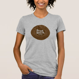 Camiseta Braid Watch Tee Básico das Mulheres