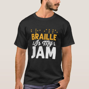 Camiseta Braille é minha cegueira emperrada que destrói pon