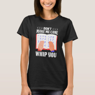 Camiseta Braille não me faça chorar...