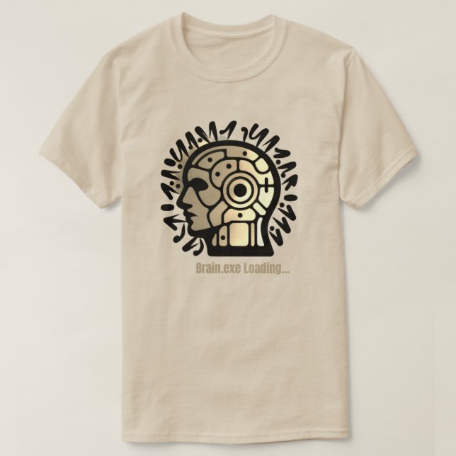 Camiseta Brain.exe Loading… (Frente do Design)