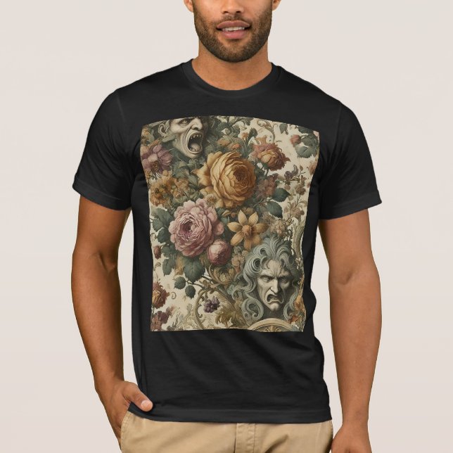 Camiseta Brain Fog – Gothic Wearable Art (Frente)