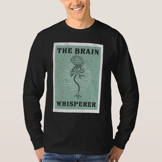 Camiseta Brain neurons sciences neuroscience neurology anat (Frente)
