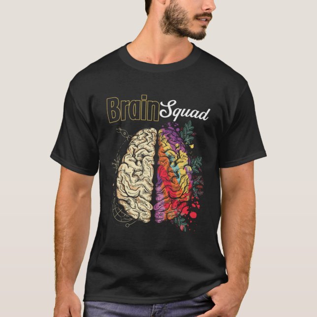 Camiseta Brain Squad Medicine Neurosurgery Neurosurgeon (Frente)