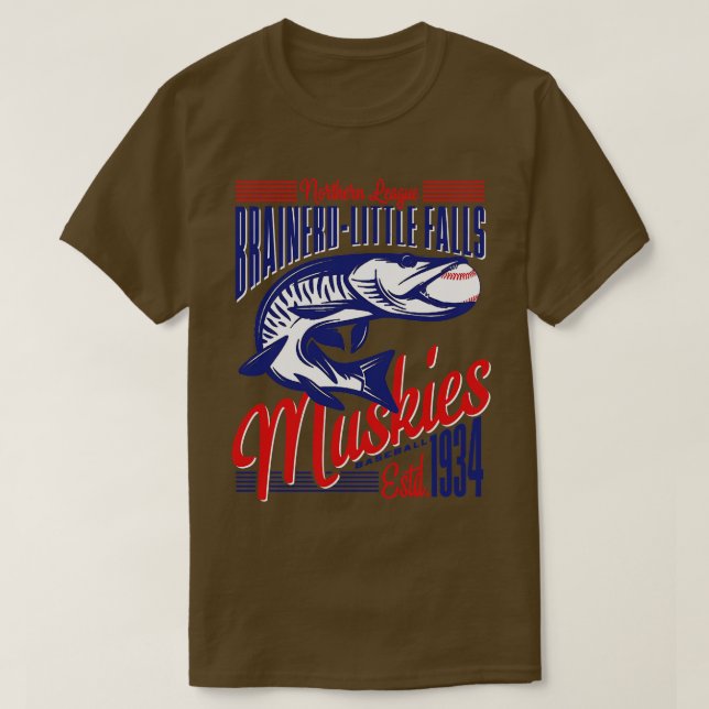 Camiseta Brainert Pequenas Quedas Muskies (Frente do Design)