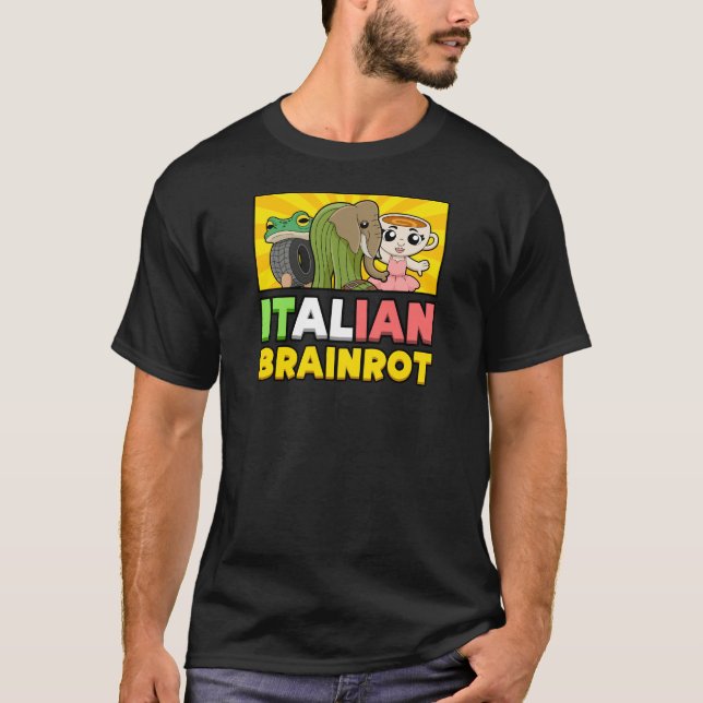Camiseta Brainrot italiano (Frente)