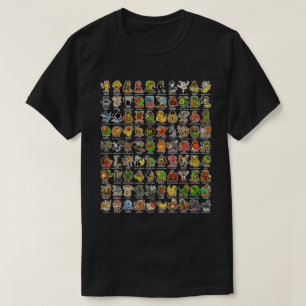Camiseta Brainrot Italiano 90 Caracteres de Meme