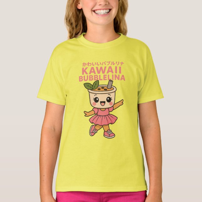 Camiseta Brainrot POP | Kawaii Bubblelina  (Frente)