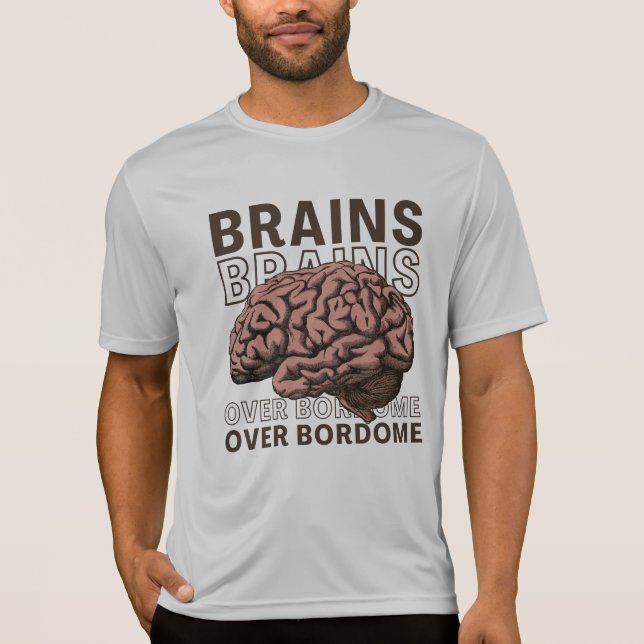 Camiseta Brains Over Bordome (Frente)