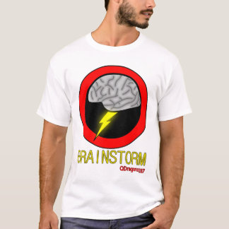 Camiseta Brainstorm - homens brancos