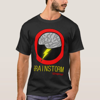 Camiseta Brainstorm - homens pretos