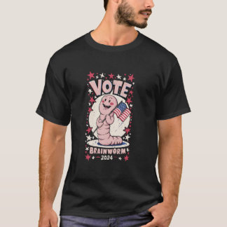 Camiseta Brainworm 2024 Votação Para Verme Cerebral 2024 Fu