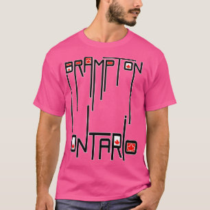Camiseta Brampton Ontario Canada Flag