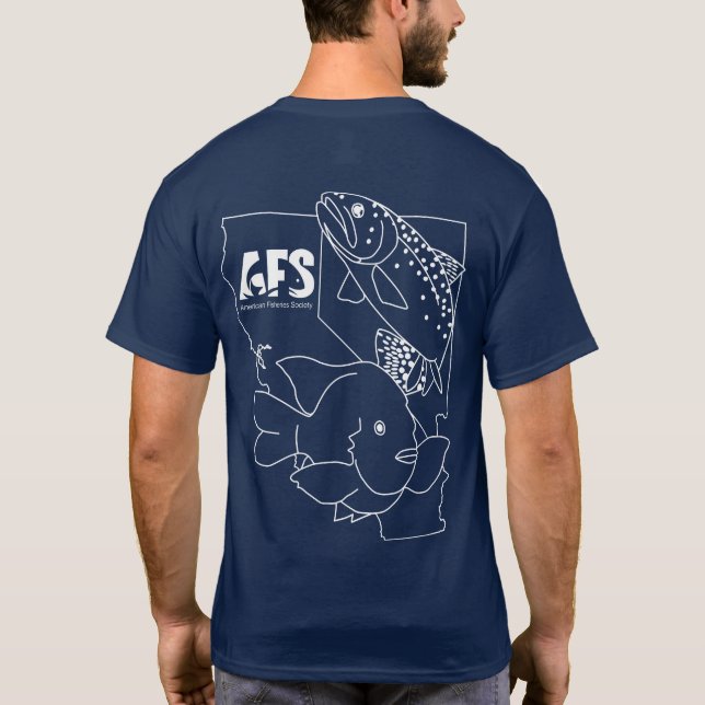 Camiseta branca AFS Sans Logotipo T-Shirt (Verso)
