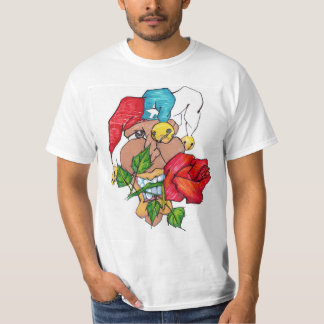 Camiseta branca "ALBINO SANTIAGO"