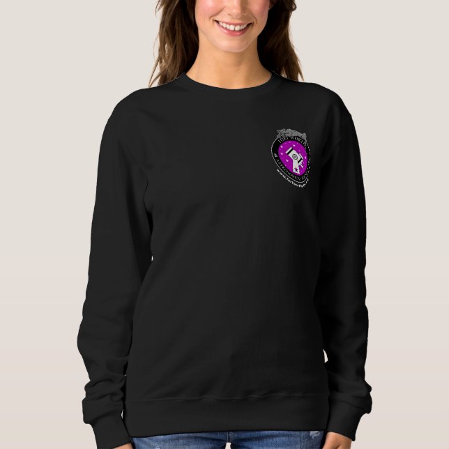 Camiseta branca, caramuja de logotipo feminino (Frente)