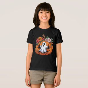 Camiseta Branca de Halloween
