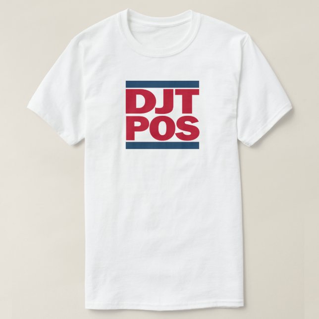 Camiseta Branca DJT-POS (Frente do Design)
