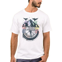 Camiseta Branca do 25º Aniversário TarValon.Net