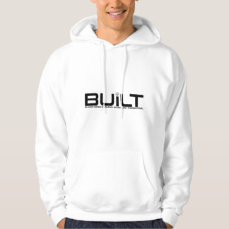 Camiseta branca do logotipo BUiLT
