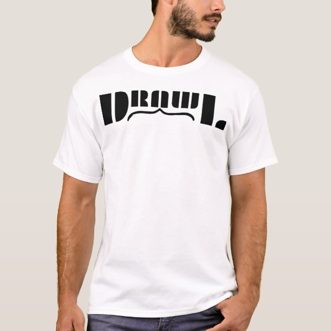 Camiseta Branca Drawl OG (Frente)