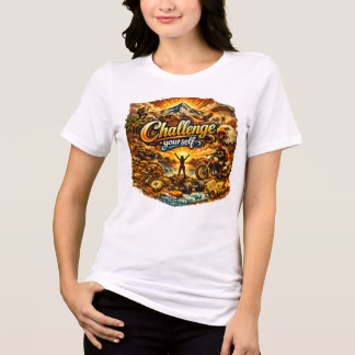 Camiseta Branca Mulheres Motivacionais