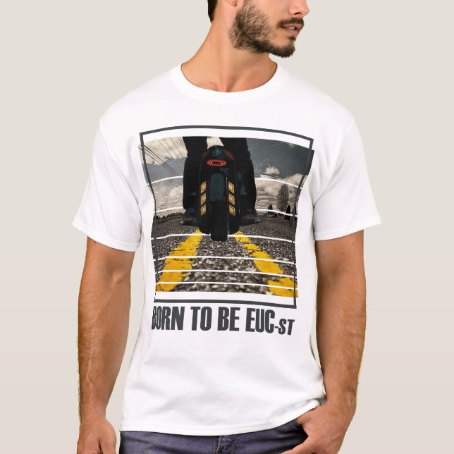 Camiseta branca para cavaleiros da EUC (Frente)