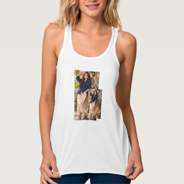 Camiseta branca para o verão. (Frente)