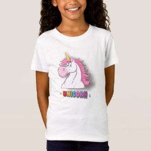 Camiseta Branca Unicórnio
