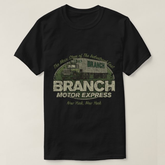 Camiseta Branch Motor Express Company 1923 (Frente do Design)