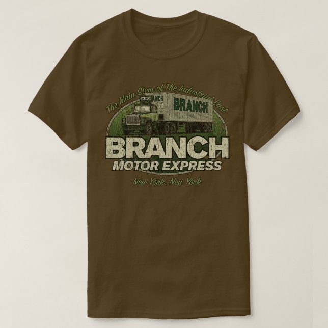 Camiseta Branch Motor Express Company 1923 (Frente do Design)