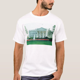 Camiseta Branco a casa branca, Washington, C.C., EUA fl