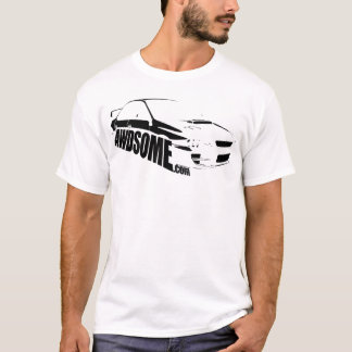 Camiseta branco awdsome logo5