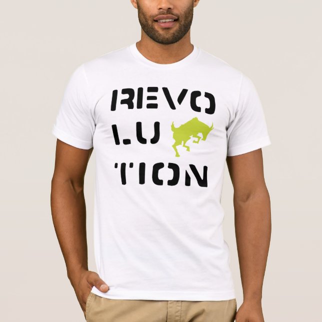 Camiseta Branco da REVOLTA (Frente)