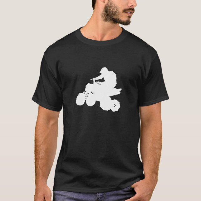 Camiseta Branco de ATV (Frente)
