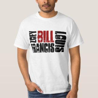 Camiseta Branco de Bill do zombi